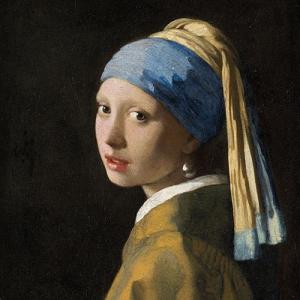 AMB.13311590 Girl with The pearl Earring papírszalvéta 33x33cm,20db-os, Vermeer