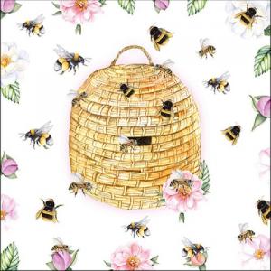 AMB.13315965 Beehive papírszalvéta 33x33cm,20db-os