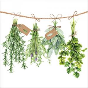 AMB.13316285 Fresh Herbs papírszalvéta 33x33cm,20db-os