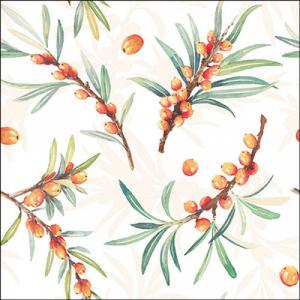 AMB.13317385 Sea buckthorn papírszalvéta 33x33cm,20db-os