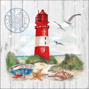AMB.13317405 Lighthouse papírszalvéta 33x33cm, 20db-os