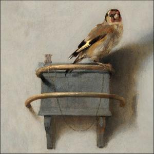 AMB.13317555 The Goldfinch papírszalvéta 33x33cm, 20db-os