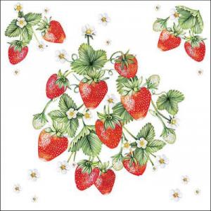 AMB.13318395 Bunch of strawberries papírszalvéta 33x33cm, 20db-os