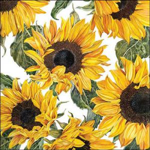 AMB.13318535 Sunflowers blossoming papírszalvéta 33x33cm,20db-os