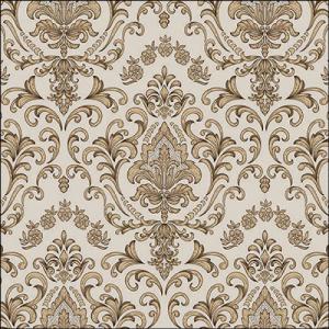 AMB.13319110 Baroque ornament cream papírszalvéta 33x33cm, 20db-os