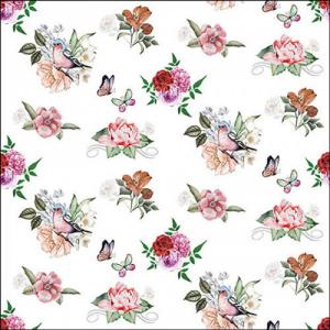 AMB.13319350 Charlotte white papírszalvéta 33x33cm, 20db-os