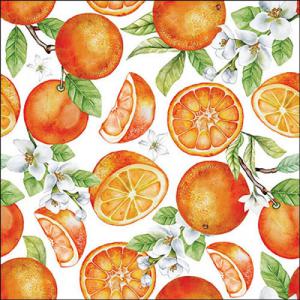 AMB.13319515 Juicy oranges papírszalvéta 33x33cm, 20db-os