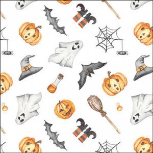 AMB.13319920 Happy Halloween papírszalvéta 33x33cm, 20db-os