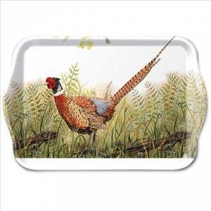 AMB.13717515 Glorious pheasant műanyag kistálca 13x21cm