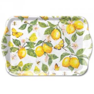 AMB.13720365 Fresh lemons white műanyag kistálca 13x21cm