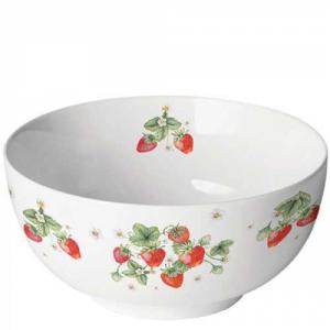 AMB.14818395 Bunch of strawberries porcelántál 6,5x14cm