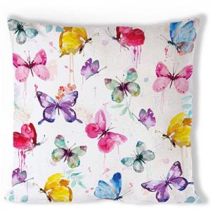 AMB.16216265 Butterfly Collection White párnahuzat 40x40cm, 100% pamut