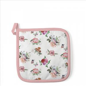 AMB.16519350 Charlotte white edényalátét 20x20cm,100% pamut