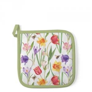 AMB.16520350 Flowers in spring edényalátét 20x20cm,100% pamut