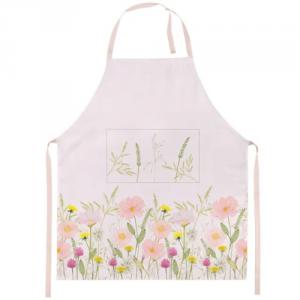 AMB.16720345 Pastel flowers pink kötény 70x85cm, 100% pamut