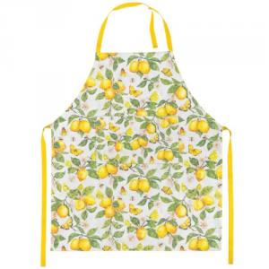 AMB.16720365 Fresh lemons white kötény 70x85cm, 100% pamut