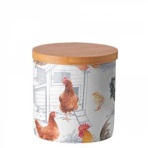 AMB.17415875 Chicken Farm porcelán konyhai tároló 10x10cm