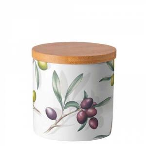 AMB.17418185 Delicious olives porcelán konyhai tároló 10x10cm