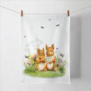 AMB.17819465 Little squirrels konyharuha 50x70cm, 100% pamut