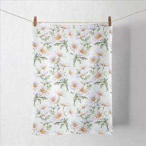 AMB.17819545 Beautiful daisies white konyharuha 50x70cm, 100% pamut