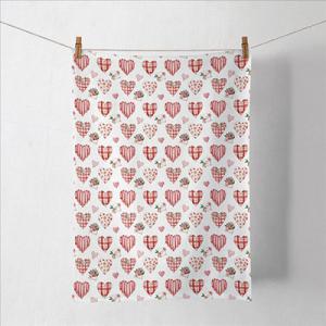 AMB.17819745 Lovely Hearts konyharuha 50x70cm, 100% pamut