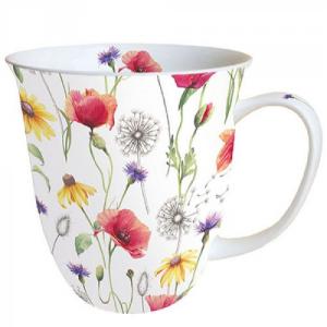 AMB.18415890 Poppy Meadow porcelánbögre 0,4L