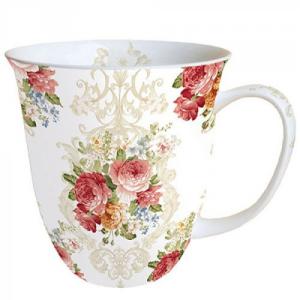 AMB.18415900 Sara Cream porcelánbögre 0,4L