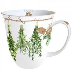 AMB.18416285 Fresh Herbs porcelánbögre 0,4L