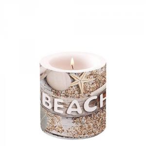 AMB.19215885 Beach Wood átvilágítós gyertya 8x7,5cm