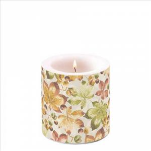 AMB.19219715 Castanea átvilágítós gyertya 8x7,5cm