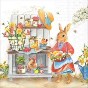 AMB.23320755 Easter kitchen papírszalvéta 33x33cm,20db-os