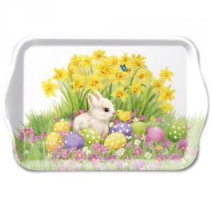 AMB.23720425 Easter friends műanyag kistálca 13x21cm