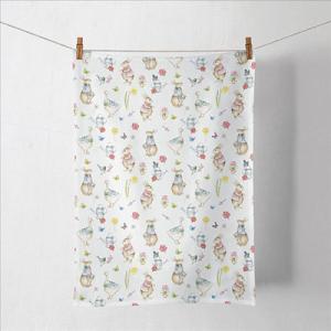 AMB.27819320 Easter garden konyharuha 50x70cm, 100% pamut