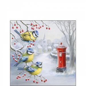 AMB.32516800 Waiting for mail papírszalvéta 25x25cm, 20db-os