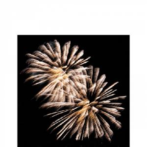 AMB.32516960 Golden Firework papírszalvéta 25x25cm, 20db-os