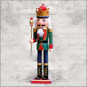 AMB.33316655 Nutcracker King papírszalvéta 33x33cm, 20db-os