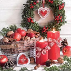 AMB.33319065 Harvest in basket papírszalvéta 33x33cm, 20db-os