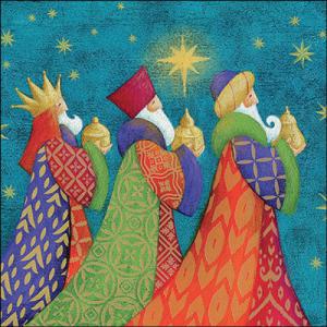 AMB.33319295 King's gifts papírszalvéta 33x33cm, 20db-os