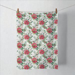 AMB.37818875 Christmas florals konyharuha 50x70cm, 100% pamut