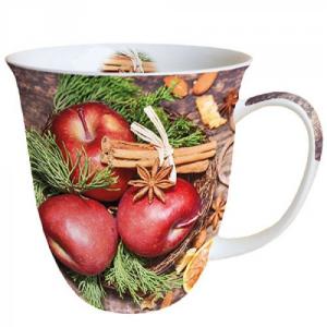 AMB.38415300 Winter Apples porcelánbögre 0,4l