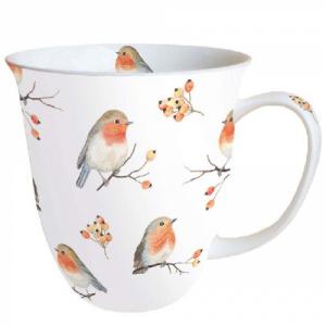 AMB.38416805 Robin Family porcelánbögre 0,4L