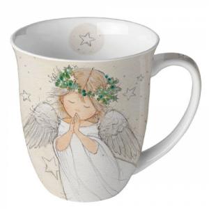 AMB.38417905 Praying angel porcelánbögre 0,4l