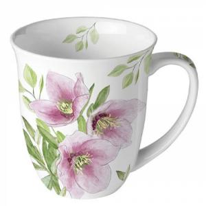 AMB.38418015 Classic helleborus porcelánbögre 0,4l