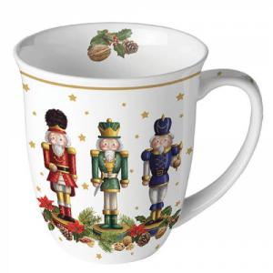 AMB.38418090 Bearded nutcracker Porcelánbögre 0,4l