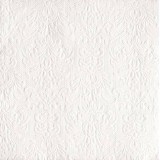 Ambiente 14004925 Elegance white papírszalvéta, nagy,  40x40cm,15db-os