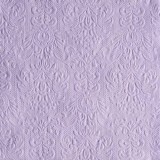 Ambiente 14004929 Elegance lavender papírszalvéta, nagy, 40x40cm,15db-os szalvéta, levendula színű