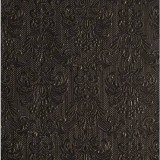 Ambiente 14004930 Elegance black papírszalvéta nagy, 40x40cm,15db-os