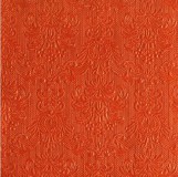 Ambiente 14005502 Elegance orange papírszalvéta nagy, 40x40cm,15db-os