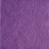 Ambiente 14005512 Elegance Purple papírszalvéta nagy, 40x40cm,15db-os