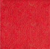 Ambiente 14005515 Elegance red papírszalvéta, nagy, 40x40cm, 15db-os